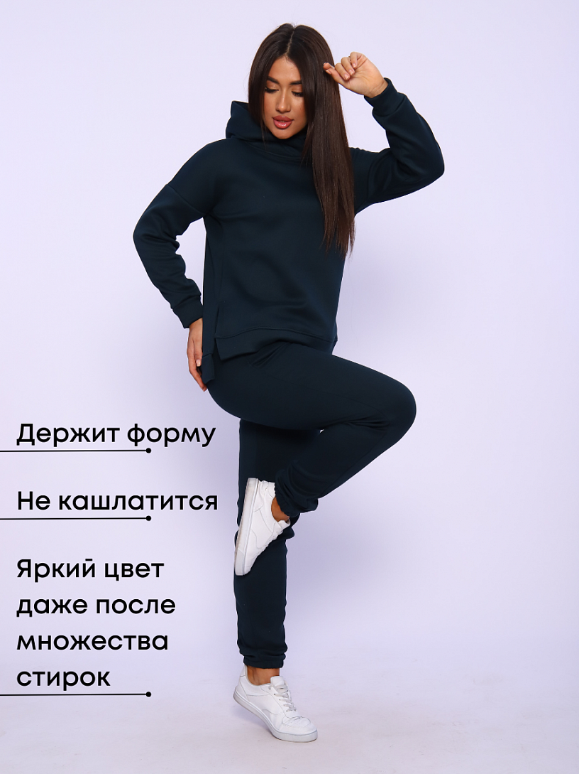 Костюм "Шарлот" (мех)_396/морская-волна
